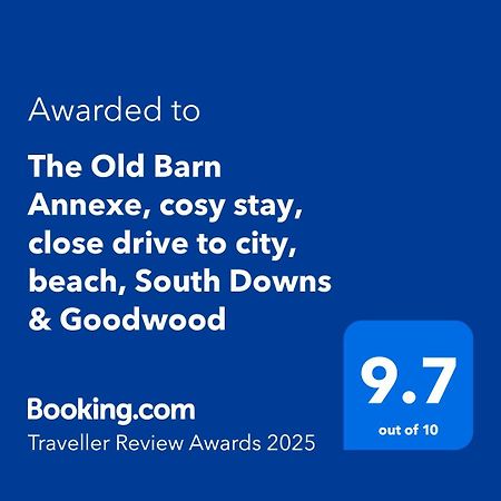 The Old Barn Annexe, Cosy Stay, Close Drive To City, Beach, South Downs & Goodwood 奇切斯特 外观 照片